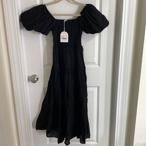 Fortunate one puff sleeve dress